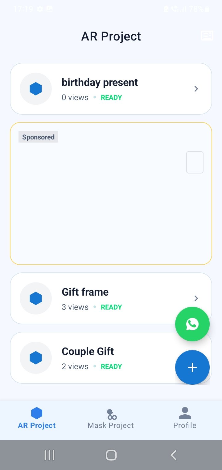 Zitmagix AR project dashboard